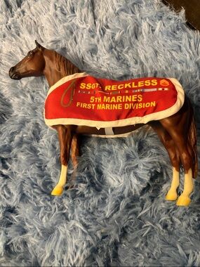 Breyer military horse “SSGT Reckless”